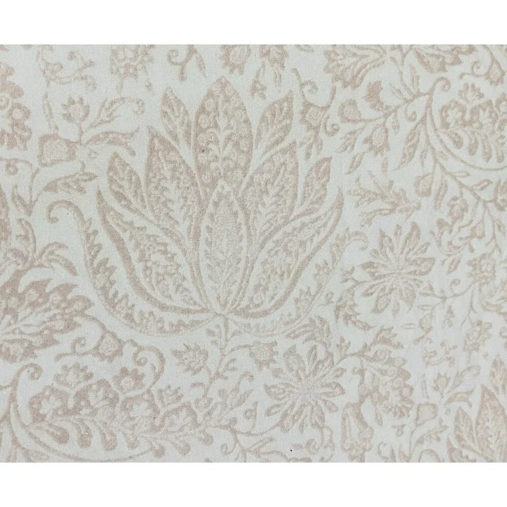 Lauren Ralph Lauren Full Flat Sheet Light Pink Floral Cotton 81 X 93 Romantic